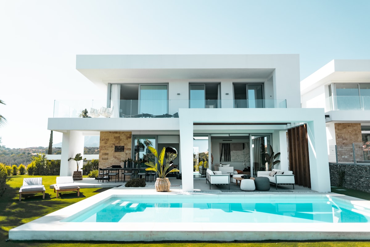 A premium estate with pool