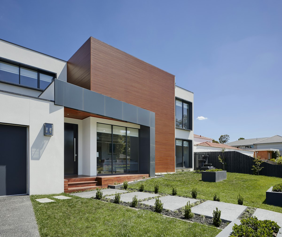 A luxurious modern villa